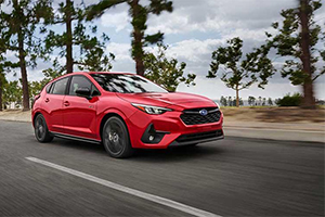 Subaru Impreza теперь комплектуется шинами Yokohama Avid S34